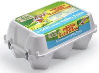 6 gros œufs extra frais