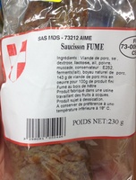 Saucisson fumé