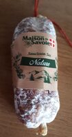 Saucisson sec nature