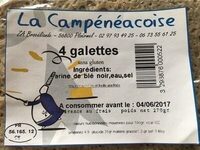 4 galettes de blé noir