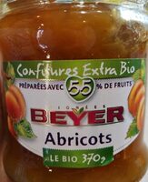 Confiture abricots extra bio
