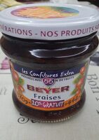 Confiture extra fraises