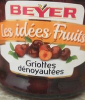 Griottes dénoyautées
