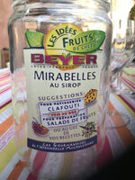 Mirabelle au sirop