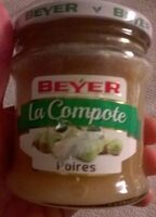 La compote Poires