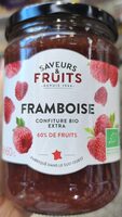 Confiture bio extra framboise