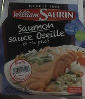 Saumon sauce oseille et riz pilaf