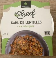 Dahl de lentilles aux aubergines