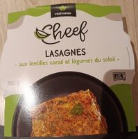 Lasagnes aux lentilles corail et légumes du soleil