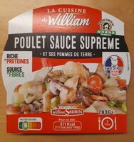 Poulet sauce suprême et ses pommes de terre