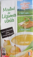 Mouliné de légumes variés