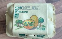 6 oeufs extra bio