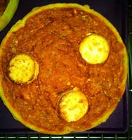 Tarte tradition tomates et chèvre AOP