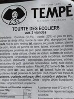 Tourte des Écoliers aux 3 Viandes