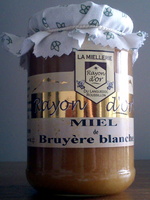 Miel de bruyère blanche