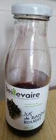 Jus de raisins rouges