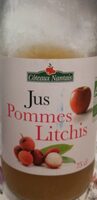 Jus pommes litchis