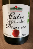 Cidre Demi-sec
