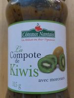 Compote de kiwis avec morceaux