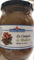 La compote de rhubarbe
