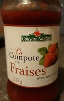 La compote de fraises