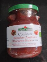 Confiture rhubarbe fraise