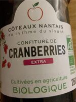 Confiture de Cranberries Extra