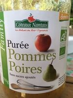 Purée pommes poires