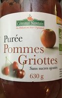 Purée pommes griottes