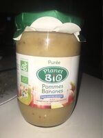 Purée pomme banane