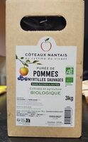 Purée pommes myrtilles