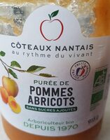 Purée de pommes abricots