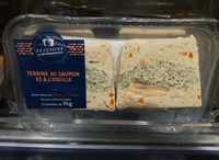 Terrine au saumon et a l'oseille