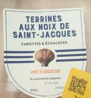 Terrines aux noix de Saint jacques