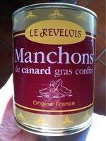Manchons de canard gras confits