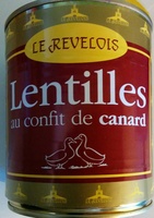 Lentilles au Confit de Canard