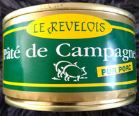 Le Revelois pâté de campagne pur porc