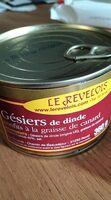 Gésiers de dinde  confits