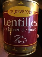 Lentilles au jarret de porc