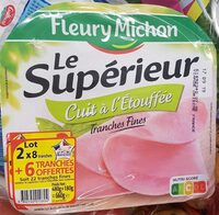 Jambon cuit à l étouffée