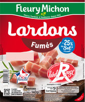 Lardons Fumés -25% de Sel* - Label Rouge