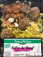 Kefta de boeuf, semoule à l'orientale