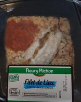 Filet de lieu Risotto Tomates Basilic