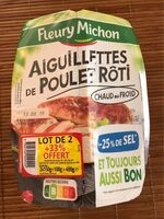 Aiguillettes de poulet rôti