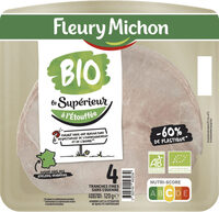 Jambon bio le supérieur à l'étouffée
