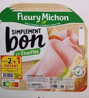 Jambon simplement bon sans couenne 2+1 offert