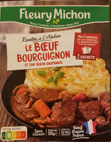 Le bœuf bourguignon et son gratin  dauphinois