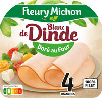 Blanc de dinde doré au four