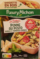 Penne au Pesto basilic et tomates cerises