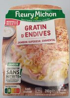 Gratin d'Endives Jambon Supérieur, Emmental